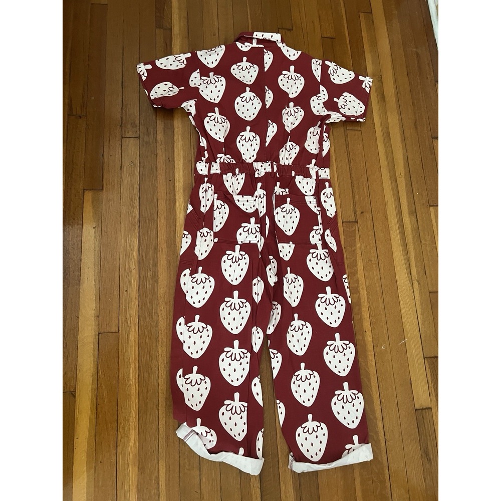 Big Bud Press Strawbaby Red Strawberry Limited Edition Short Sleeve Jumpsuit 2XL - Picture 10 of 16